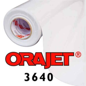 ПВХ пленка глянцевая прозрачная для печати Orajet 3640