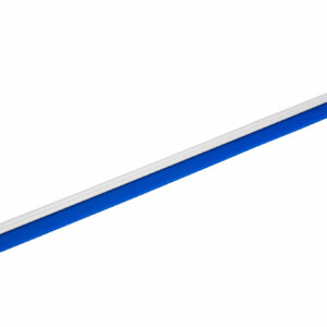 Синее резиновое лезвие в алюминиевой направляющей 23см S168BL-35