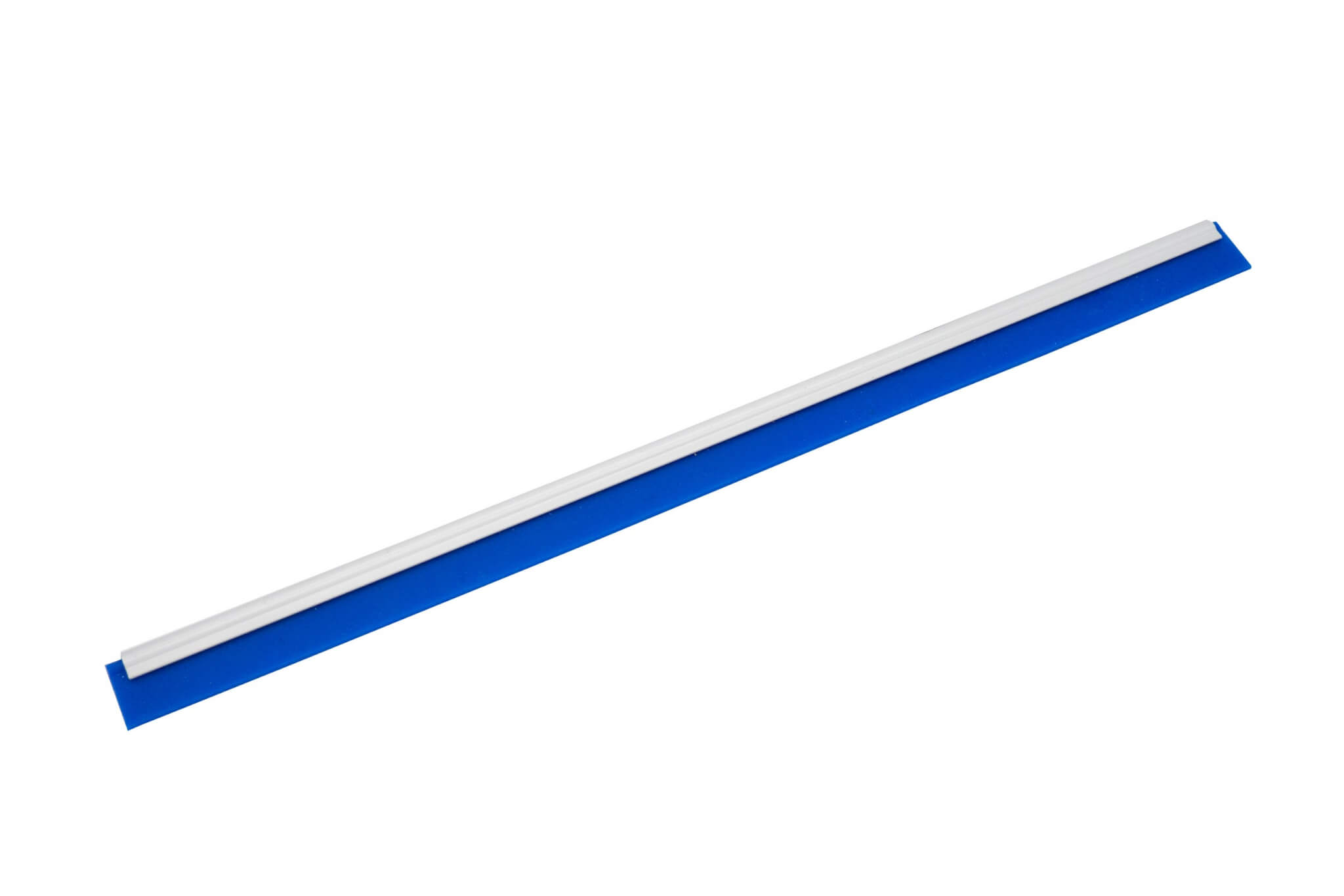 Синее резиновое лезвие в алюминиевой направляющей 23см S168BL-35