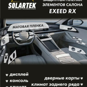 EXEED RX Комплект защитных пленок