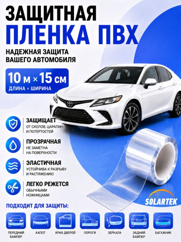 Защитная защитная пленка Protective Film Pvc 1000x15