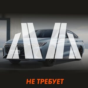 Пленка на стойки Chery Arrizo 8
