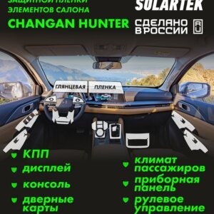 CHANGAN Hunter Plus — глянцевая пленка интерьера