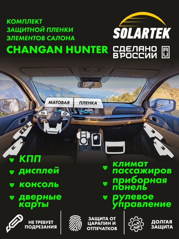 Пленка интерьера CHANGAN Hunter Plus