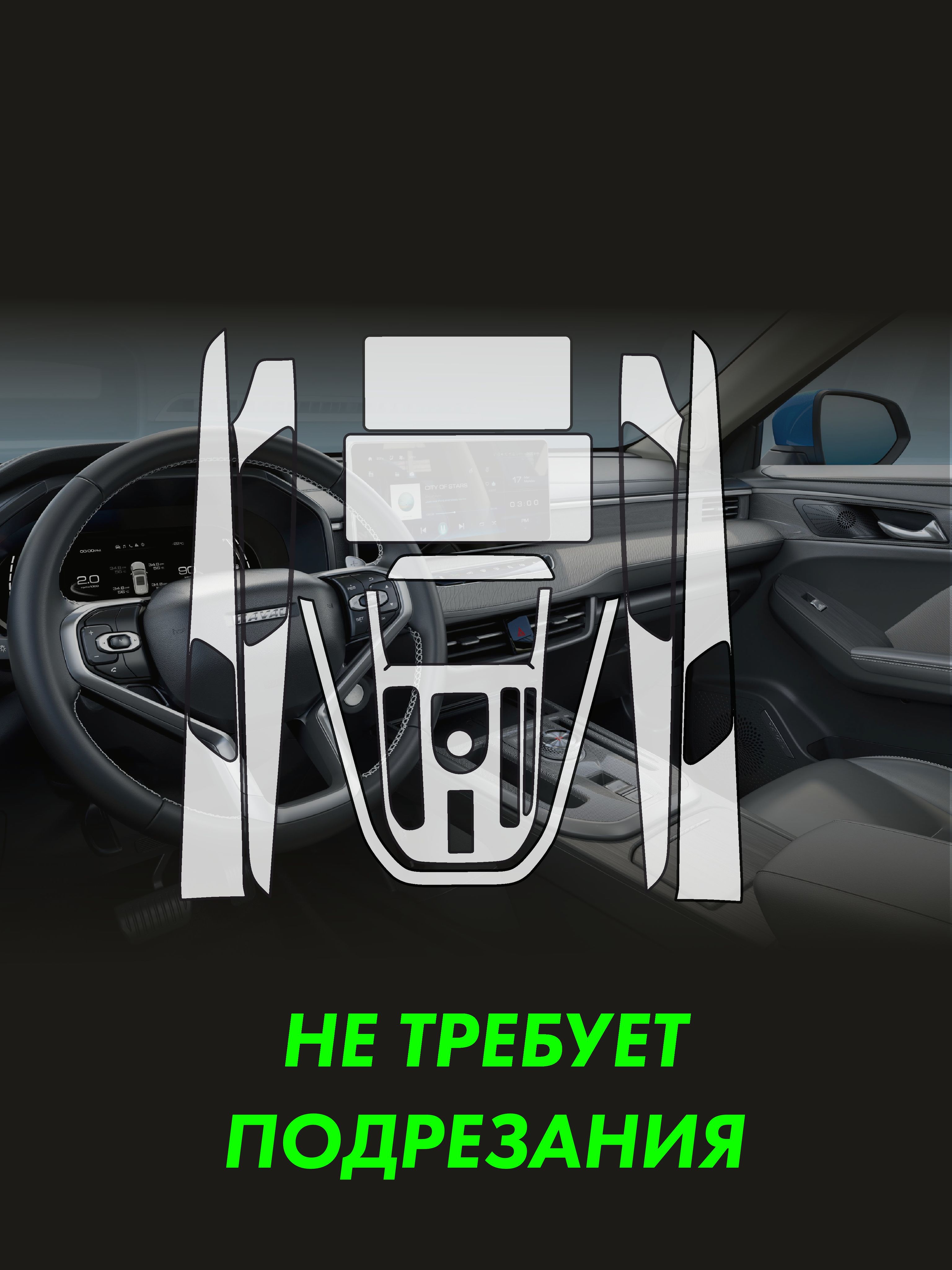 Пленка интерьера Haval Jolion 2021
