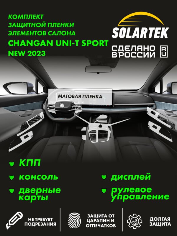 Пленка интерьера CHANGAN UNI-T Sport New