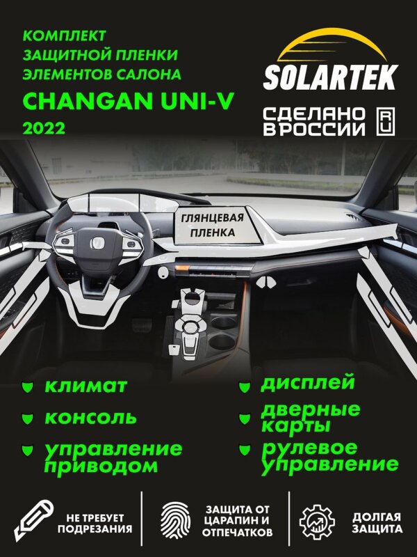 Пленка интерьера CHANGAN Uni-v 2022