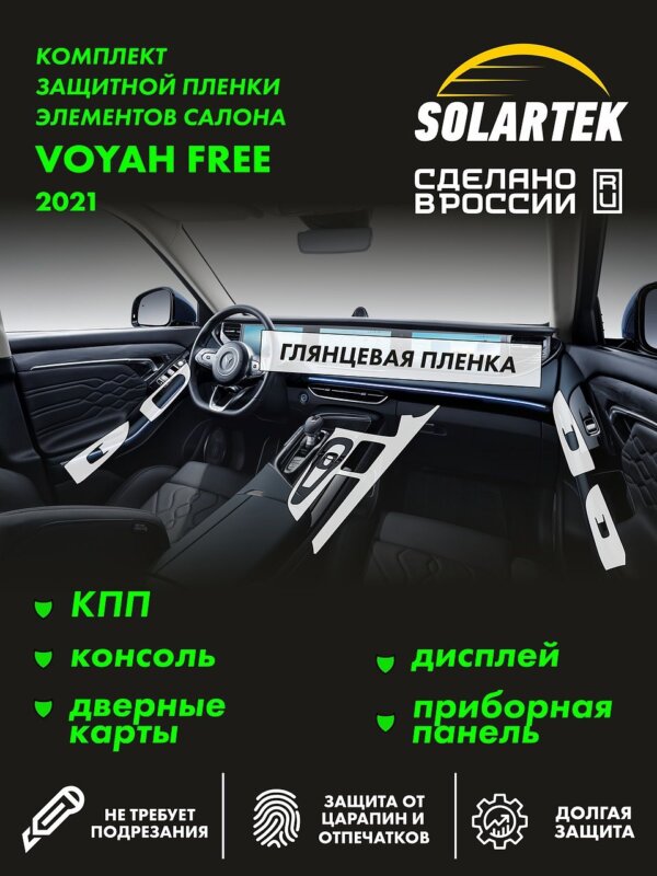 Пленка интерьера Voyah Free 2021