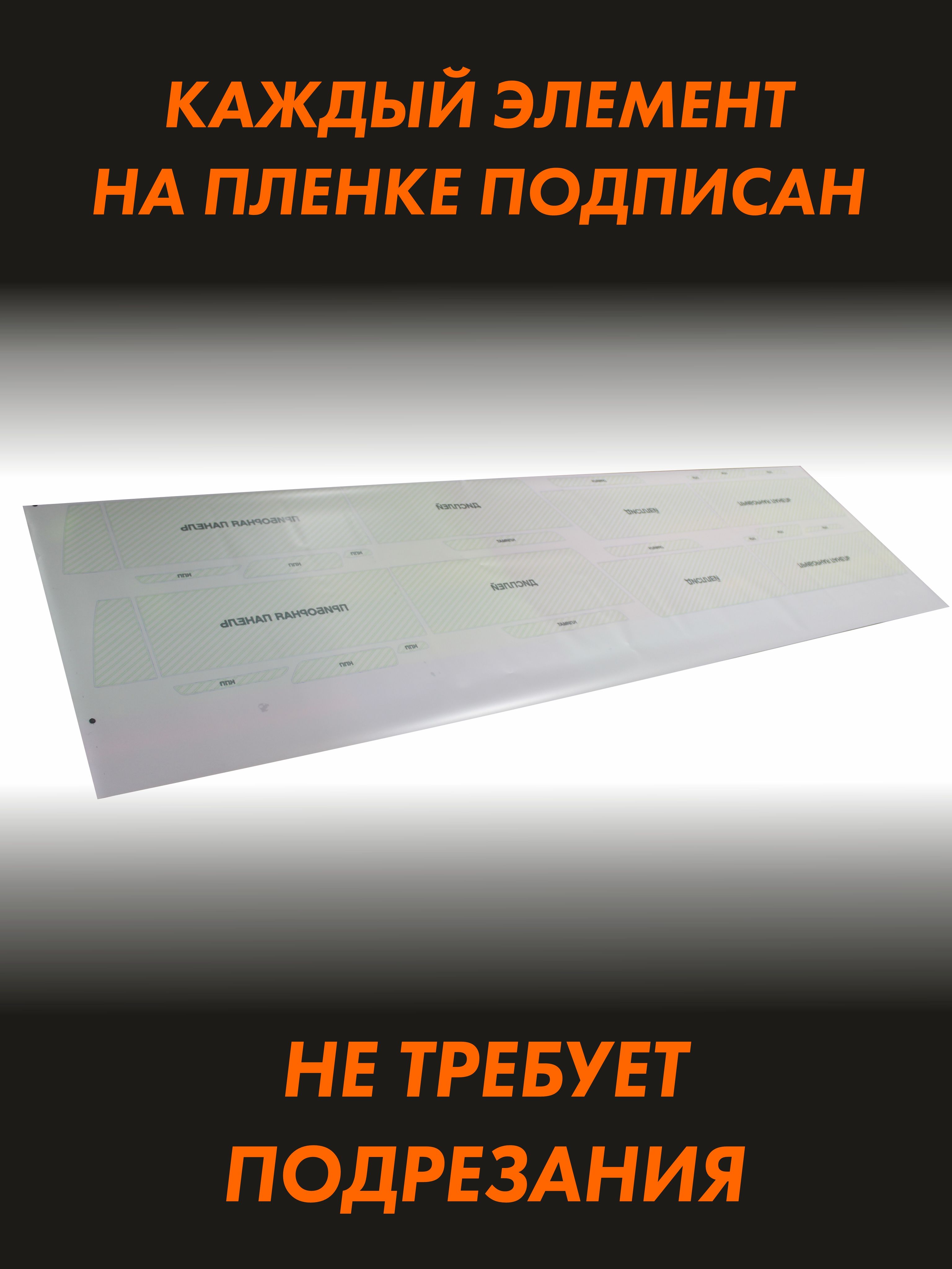 Пленка интерьера CHANGAN CS35 Plus 2021 New Premium — фото 2