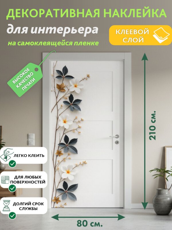 Декоративная наклейка для интерьера